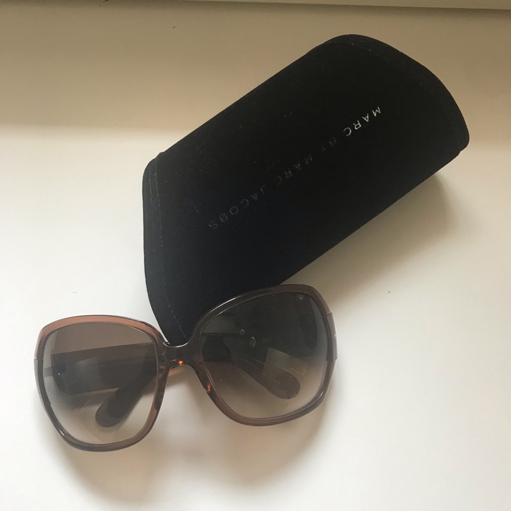 Marc Jacobs Translucent Brown Sunglasses - image 7